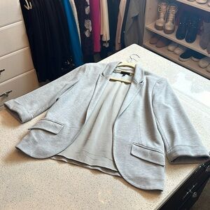 Topshop Grey Blazer Medium